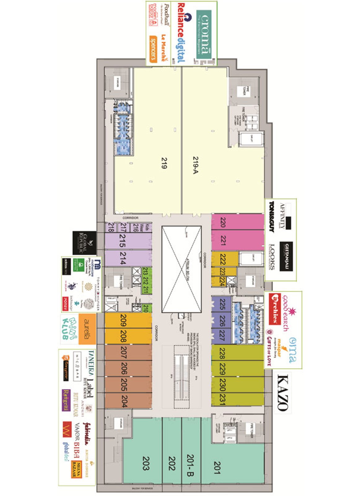 Layout Floor plan